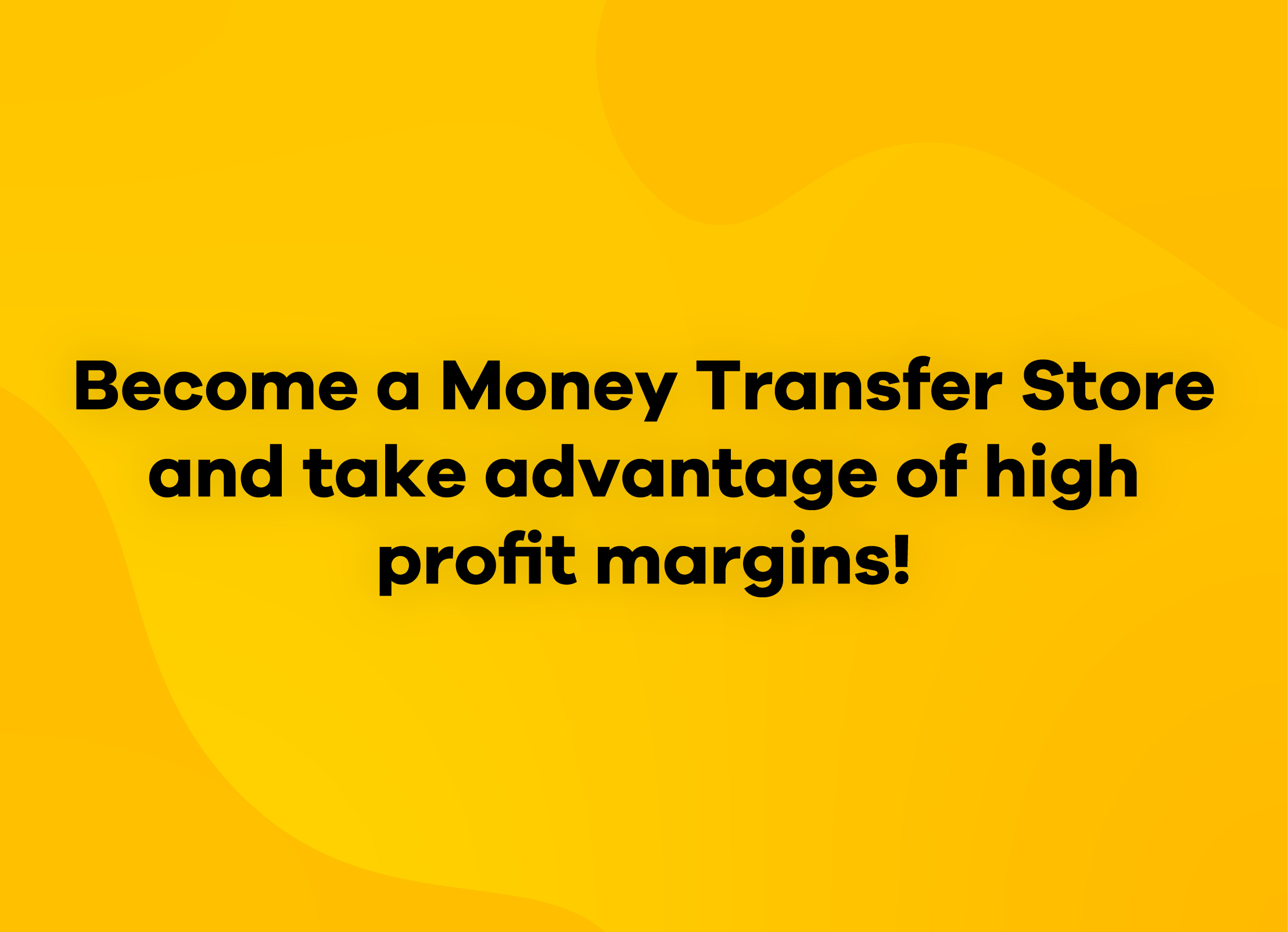 Become a PTN Money Transfer Store, Benefit from High Profit Margins